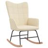 Day and Night - Day and Night Cream Fabric Rocking Chair