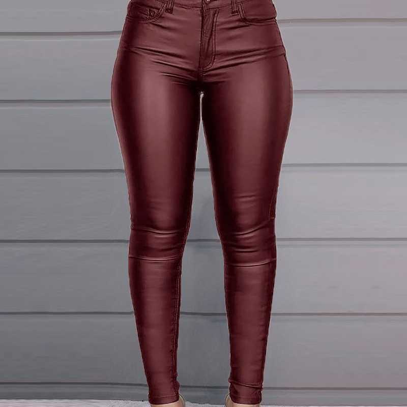 Buy 2021 Autumn Winter Women Fashion PU 