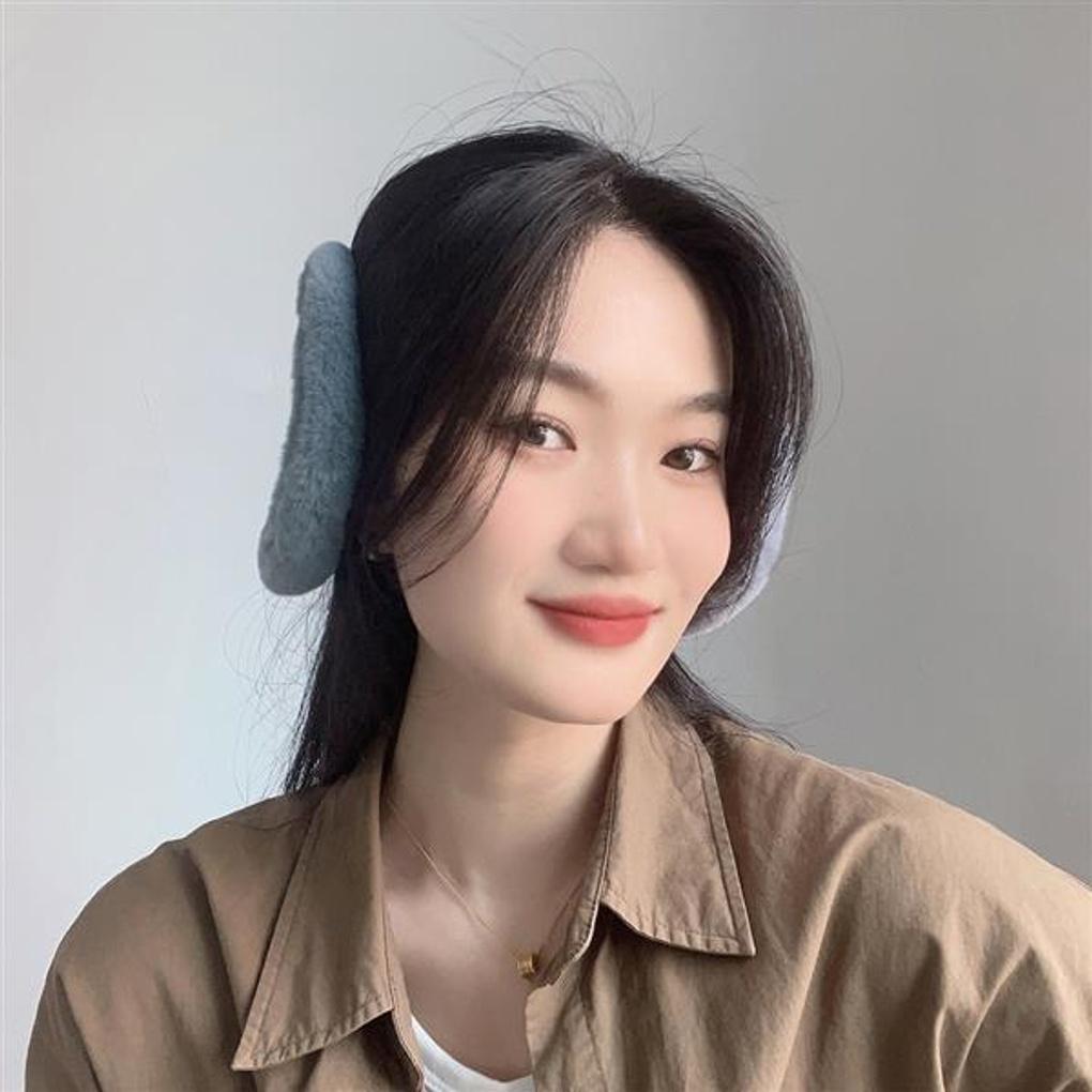 Basic Winter Earmuffs (Ash Blue)