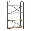 Artisan Oak Bookshelf 80 x 30 x 146 cm Engineered Wood