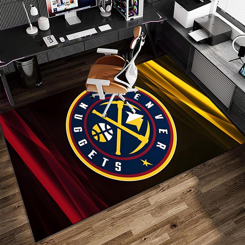 Denver Basketball Team Carpet, Kitchen Rugs, Yoga Mat, Non-Slip Mats, Rug for Bathroom, Living Room bedroom, Camping Rugs Christmas Gift