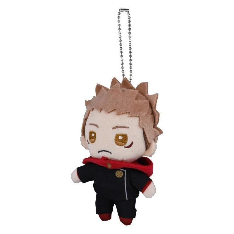 12cm Anime Jujutsu Ryomen Sukuna Plush Doll Pendant JJK Itadori Yuji Stuffed Toy Fan Collect Peripherals Toys Birthday Gift