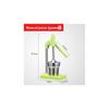 Stainless Steel Manual Juicer For Citrus And Pomegranate With Multifunctional Design For Kitchen