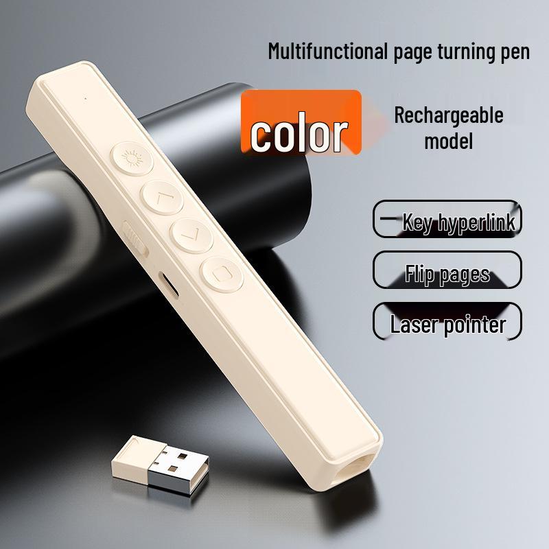 Smart Touchscreen Pen: Multimedia Page Turner for Teaching & Business, Long Battery Life, Plug & Play