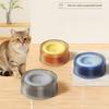 No-Spill Pet Water Bowl Floating Plate Slow Water Feeder Pet Water Dispenser