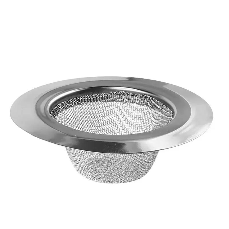 1PC Kitchen Sink Strainer Stainless Steel Filter Mesh Removable Kitchen Sink Drain Strainer Bathroom Laundry Hair Catche Stopper