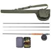 Canvas Fishing Rod Bag Portable Fishing Rod Reel Storage Tubes Cases Fishing Rod Fly Fishing Bag
