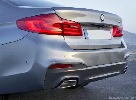 BMW 5 G30 Sedan - CHROME STRIP Rear Trunk Lid