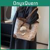 Stylish Summer 2024 Simple Fashionable Shoulder Crossbody Tote Bag For Women In Black And Brown