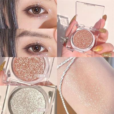 Lidschattenpalette Feiner Schimmer Perlglänzend wasserfest Sleeper Seidenraupe Konturierung Lidschatten natürliches Highlight aufhellend langanhaltendes Set Make-up