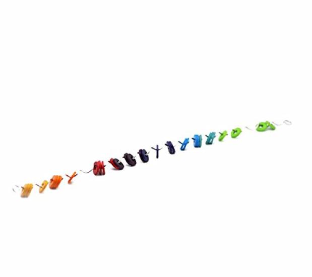 Hračky Vzdělávací hračky Spirálový opakující se pohyb Věda Vizuální hračka 52cm Duhová Duhová spirála Grimm's