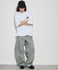 WEGO Ben Davis Short Long Street Oversized Loose Sizes Short White Men's Custom-Made T-Shirt, Sleeve, Sleeve, One-Point Embroidery, Style, Silhouette,