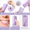 Water Flosser Dental Oral Irrigator Teeth Cleaner Portable Travel Rechargeable Cordless,IPX7 Electric Plaque Remover 3 Modes 3 Jet Tips 140ml