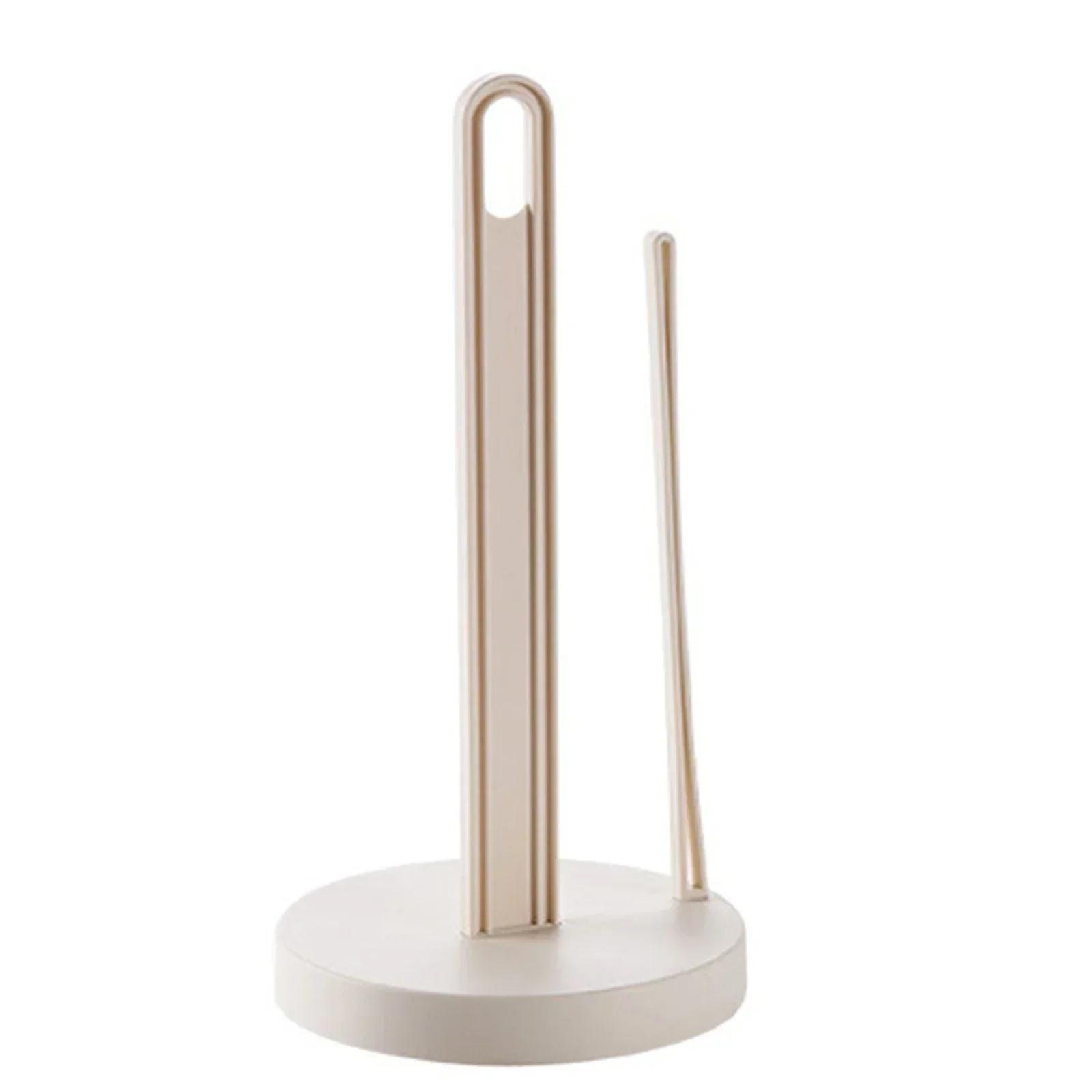 

1pcs ABS Kitchen Roll Paper Towel Holder Tissue Stand Napkins Rack Dispenser Station 33*14.5cm White Kitchen,Dining Bar