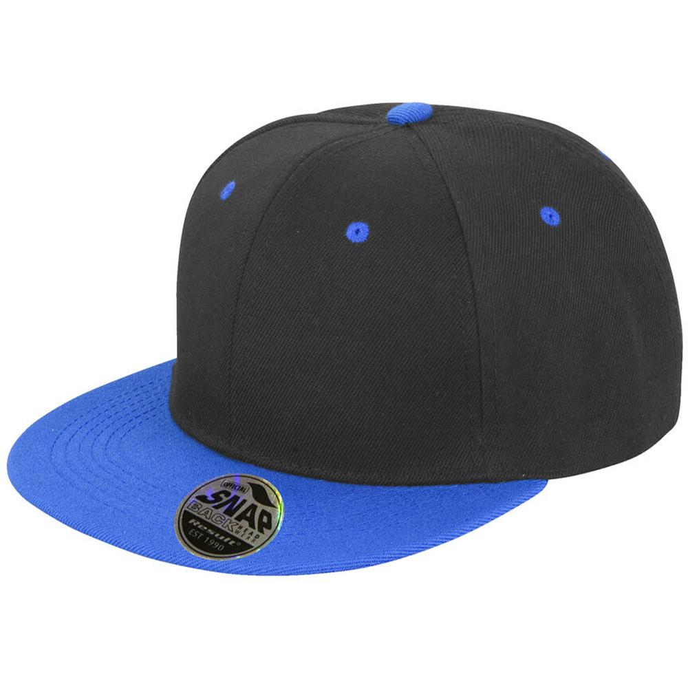 Result Headwear Bronx Original Contrast Flat Peak Baseball Cap