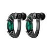Eye Ear Clip - Genderless Hip-Hop Zirconia Limited Edition Design Elegant and Luxurious Multi-Purpose Couple Earrings