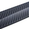 2X Black Carbon Fiber Texture Anti-Rub Protector Car Suv Bumper Edge Guard Strip