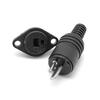 5Pcs 22mm Mount Hole Distance HiFi Audio Male Female Socket  Loudspeaker Equipment Use