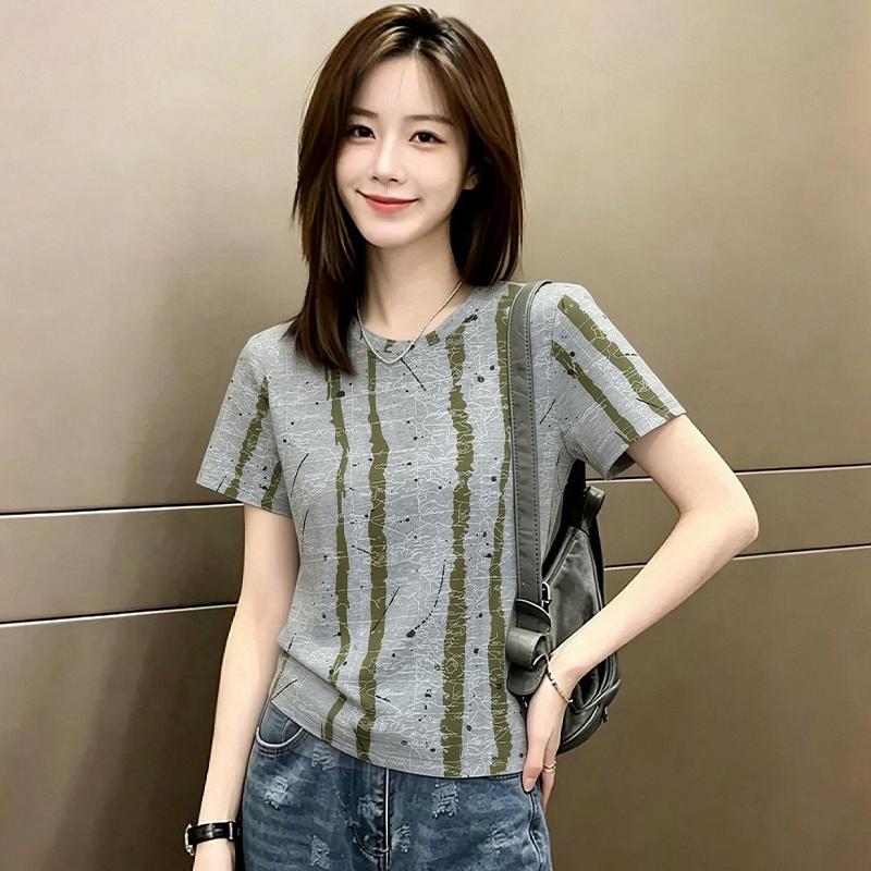Short Sleeved Sports T-shirt Women's Summer Loose Casual T-shirt