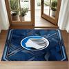 Atalanta FC Design Crystal Velvet Rug Soft Decorative Mat for Bedroom Entrance