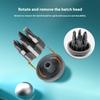 Practical Ratcheting Screwdriver Set Featuring 12 Steel Bit and Ergonomic Grip for Accuracy Work