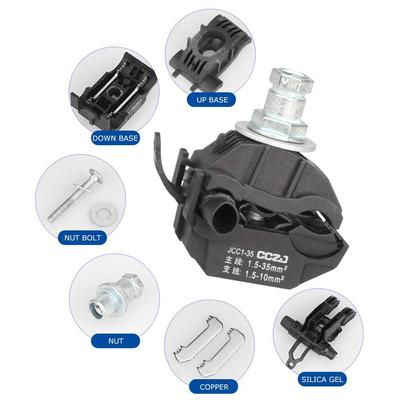 New 63A/75A Insulation Piercing Connector Cable Insulation Cable Clips Outdoors T Shape Piercing Connector Clamp