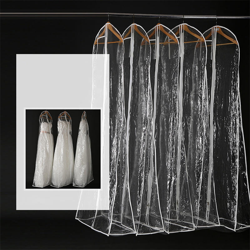 Wedding Transparent Cover Memory Storage Bag Dustproof Waterproof Moisture-Proof Bridal Garment