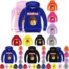 Roblox Cartoon Childrens Print Hoodie Sweater Long Sleeve Fashion Tops Pullover