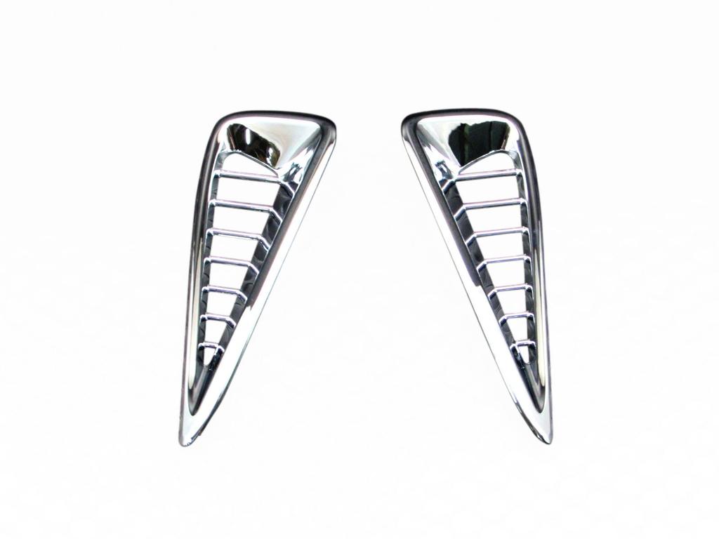 BRIGHTZ Camry AVV50 Chrome Front Bumper Duct Cover AVV V50 50 21883 (late model) [AIR-LOU-002]