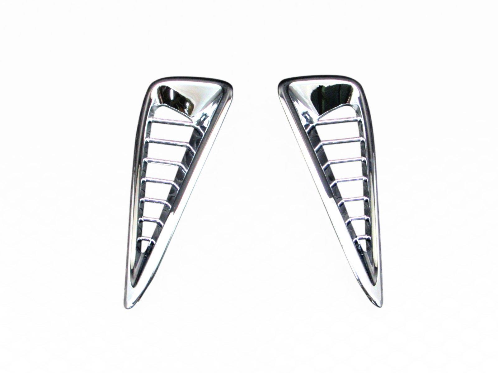 

BRIGHTZ Camry AVV50 Chrome Front Bumper Duct Cover AVV V50 50 21883 (late model) [AIR-LOU-002]