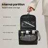 Foldable Toiletry Bag Waterproof Cosmetic Bag Women Men Travel Gym Luxury Makeup Organizer Bathroom Hanging Storage Case 2025