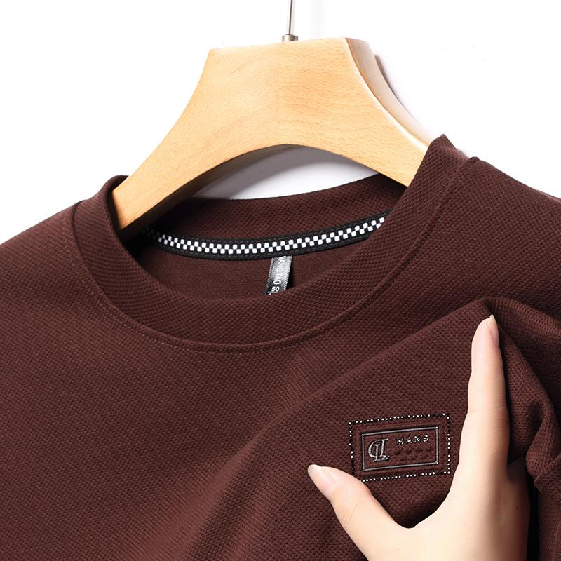 Men's Fashion Sweatshirt Autumn New Round Neck Long Sleeve T-shirt Youth Casual T-shirt Men's Tops Men