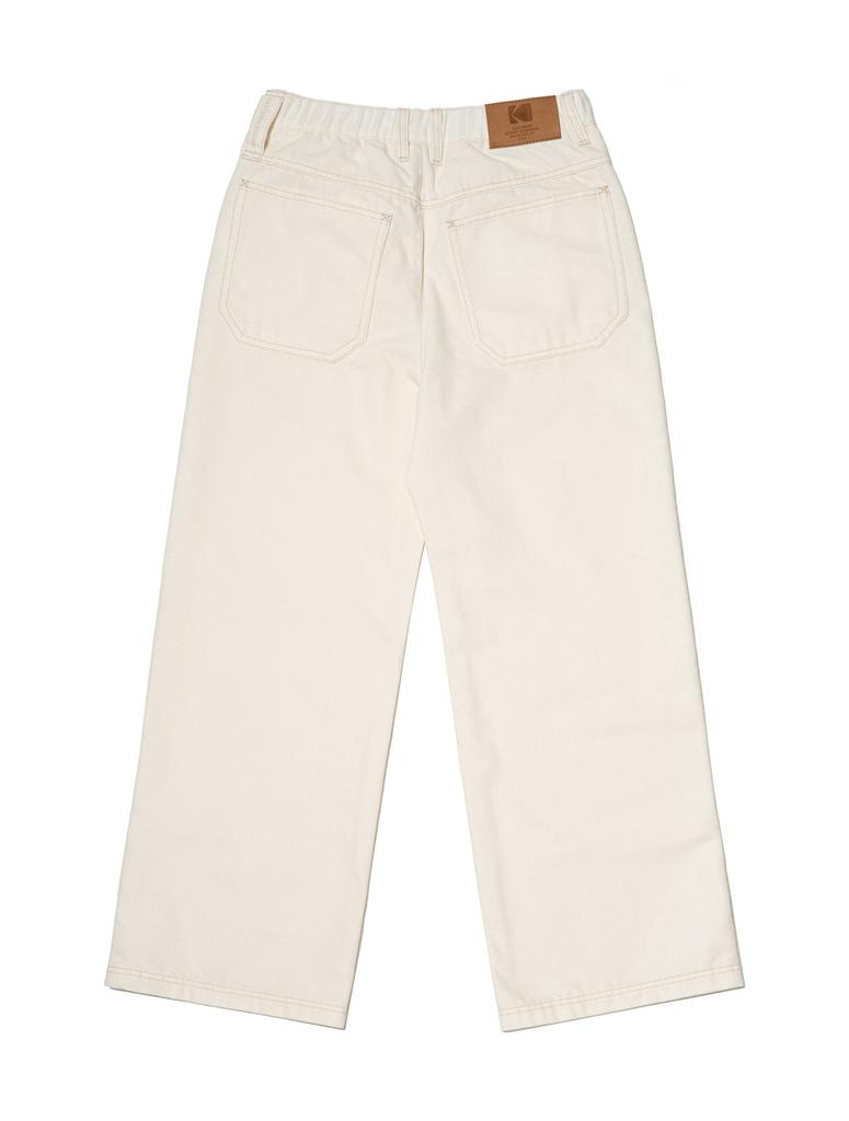 KODAK Rgb Straight Denim Pants Ivory