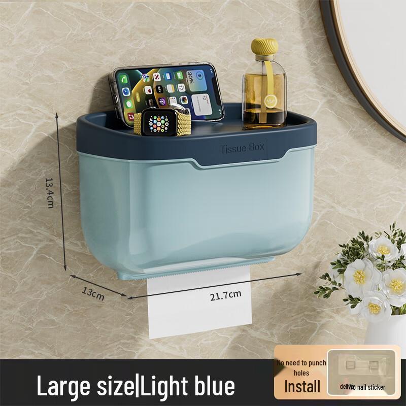 

Upgraded Wall-Mounted Tissue Box