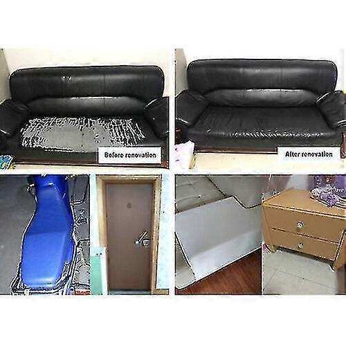 Self Adhesive Leather Repair Patch Couch Sofa Car Seat Chair Renovation Sticker-20x25cm-Green