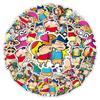 50 Sheets Authentic Crayon Shin-chan Stickers - Cartoon Nohara Shinnosuke Decoration & Journal Stickers