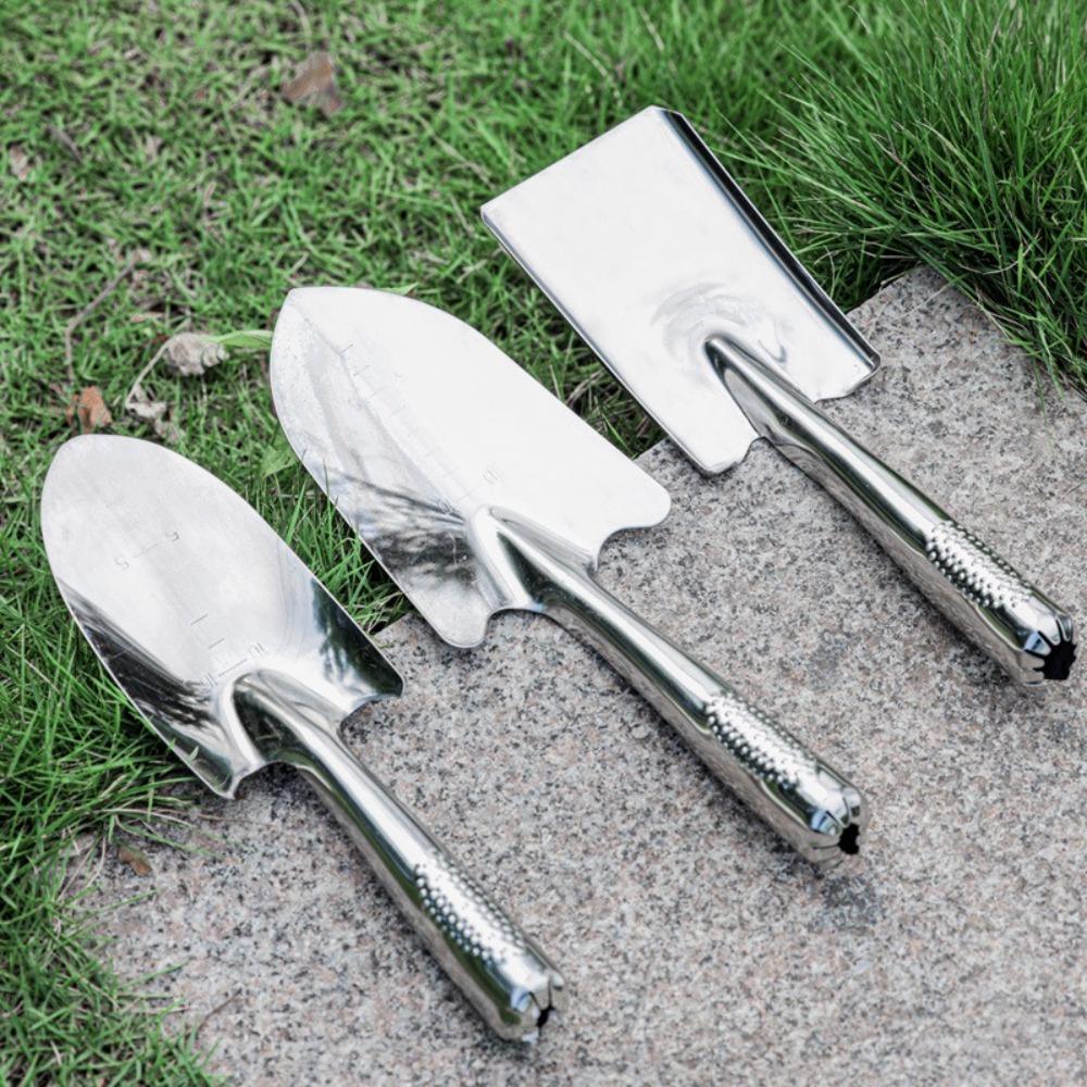 Ergonomic Grip Garden Trowel stainless steel Trowel Garden Tool Hand Shovel for Digging  Planting