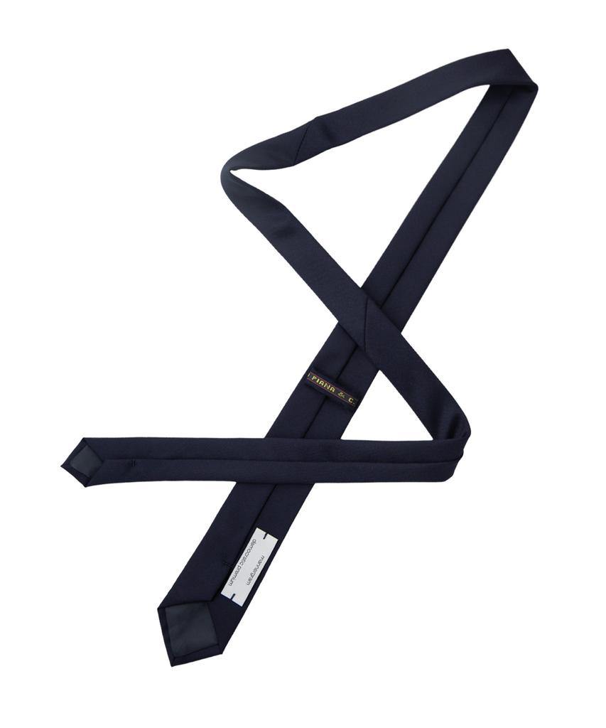 MANNERGRAM Loro Piana Dark Navy Slim Tie, Blade 6.5Cm
