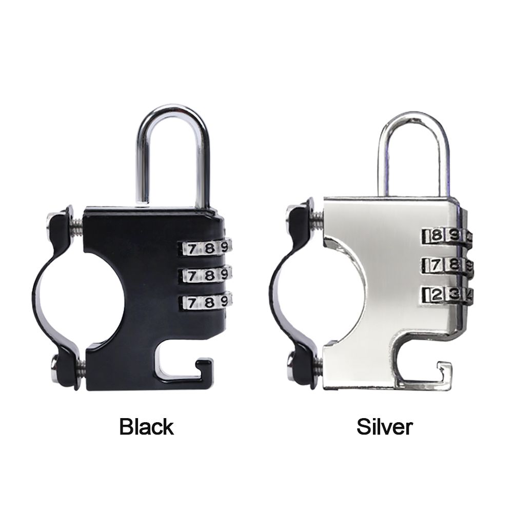 Fixed Helmet Password Lock E-Bike Motorcycle Scooter Cycling Supplies Electric Bicycle Security