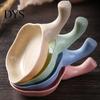 Dish Seasoning Plate Flower Shape with Handle Small Floral Size Plates Serving Saucers Bowl for Sauce