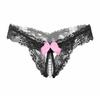 Erotic Girls Crotchless Gifts Lingerie Sexy Underwear Temptation Female Massaging Pearl Open crotch Women Panties G Strings Bead Laces Hot  Unique