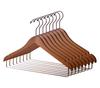 Ninian and Kino Wooden Hanger W38 X 8 (Antique Brown, 1.2cm + Bars)