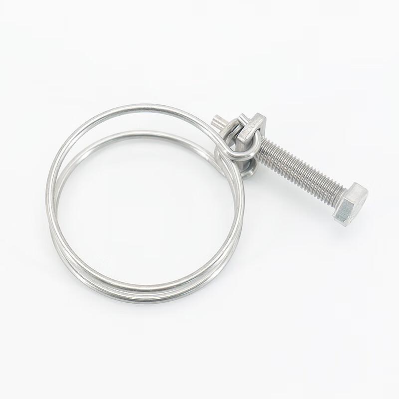 Haistik 304 Stainless Steel Double Wire Hose Clamps