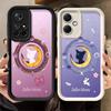 S-Sailor Moon Cute Cat Case for Xiaomi Redmi Note 14 Pro Plus 13C 10 11s 14C 12s 12 Note 13 A1 A2 A3 A4 11 12C Phone Cover