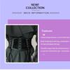 Ladies's Retro Pin Buckle Elastic Lace Corset Belts Cummerbunds Goth Punk Dress Corset Belt For Women On Shirt Dress Girdle Cors