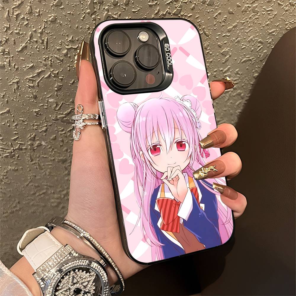 

Satou H-Happy S-Sugar L-Life Phone Case For iPhone 15,16,12,14,13,17,11,E,Pro,Max,Plus,Air,Mini Black TPU Cover iPhone17pro