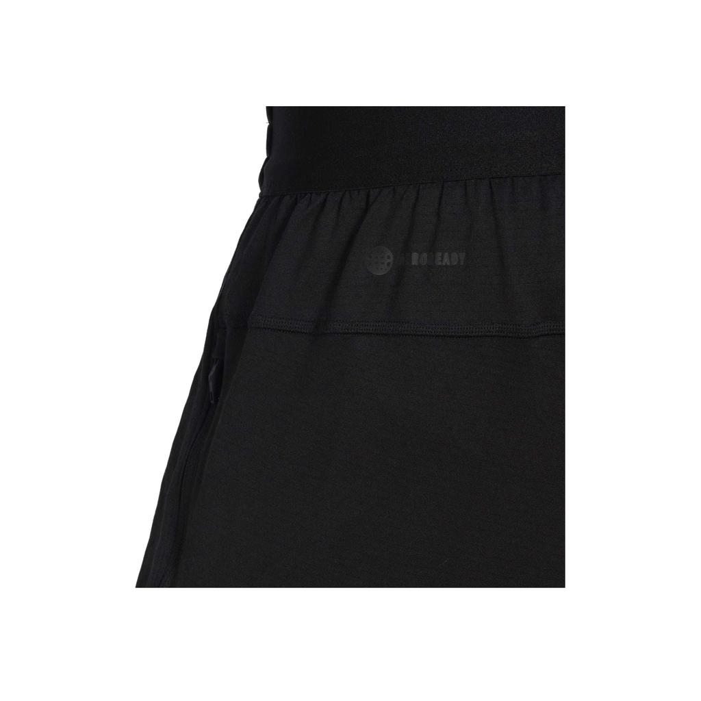adidas Solid Color Logo Print Fitness Sports Long Pants Men Bottoms Black HL8771