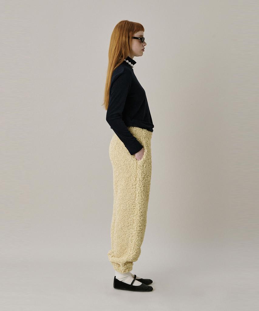 JUNEJUNE SPACE Soft Jogger Pants_Yellow