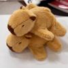 Adorable Capybara Plush Doll Soft Stuffed Animals Slap Bracelet for Kids Collectors Capybara Wristband Kids Toy Party