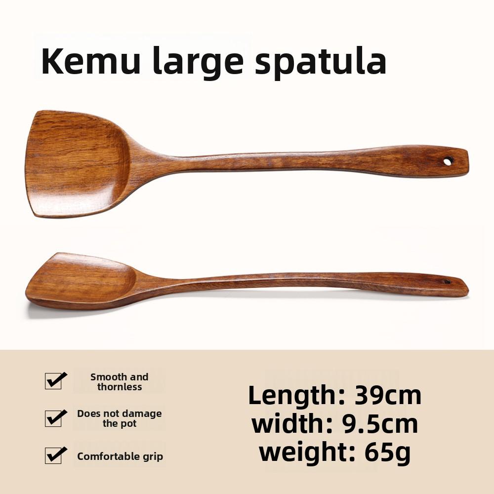 Wooden Spatula Soup Spoon Kitchen Set Cooking Household Spatula Spatula Cooking Wooden Spatula Spoon Stir Fry Spoon